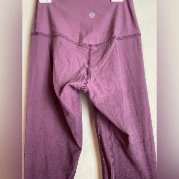 Lululemon Align Pant 28" high rise spray ombré jubilee multi size 0 - Picture 6 of 8